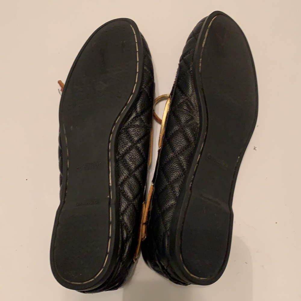 🫶🏼Sperry Topsiders Quilted Black Size 8 - Picture 4 of 5